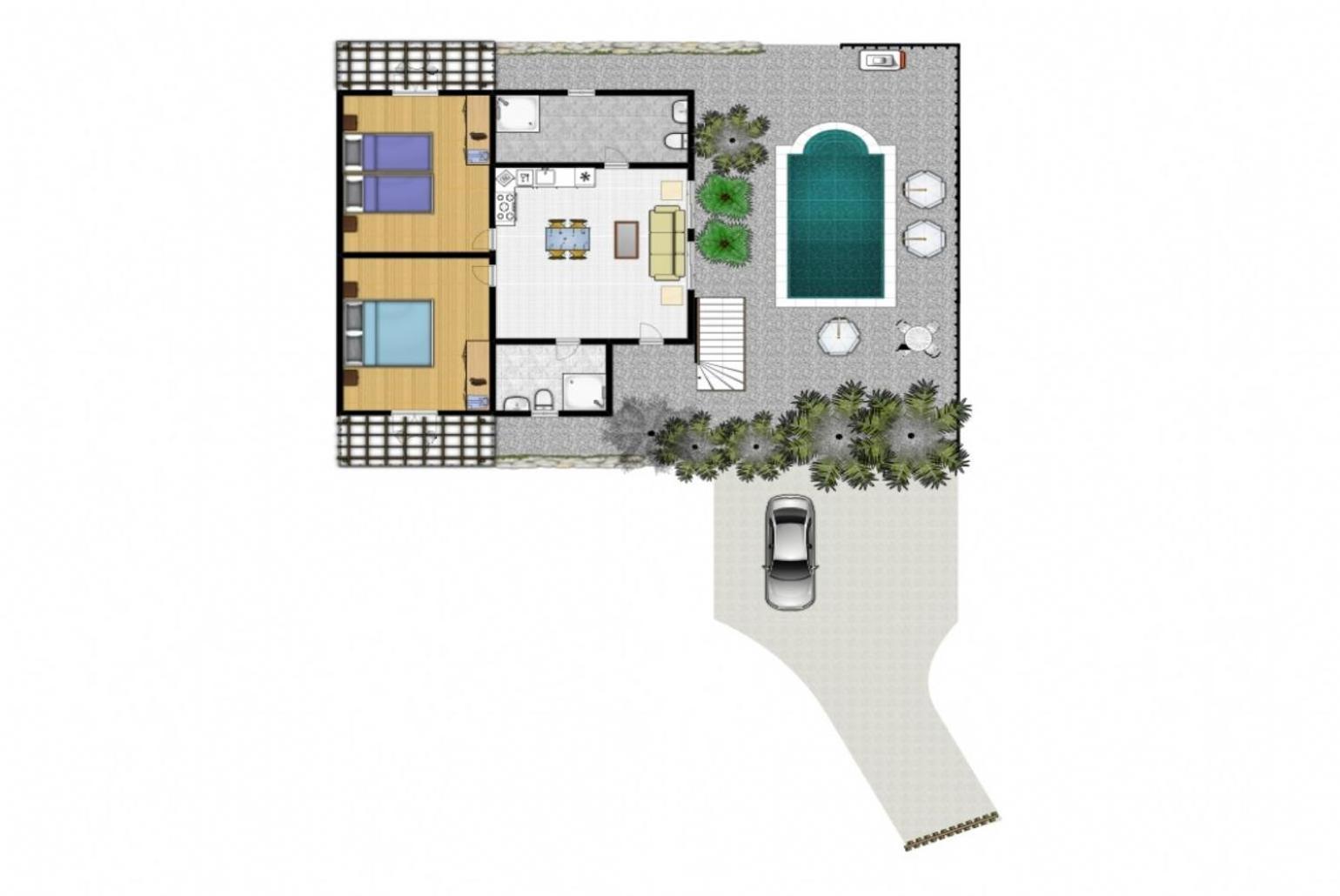 Villa Aris Gimari Exteriér fotografie
